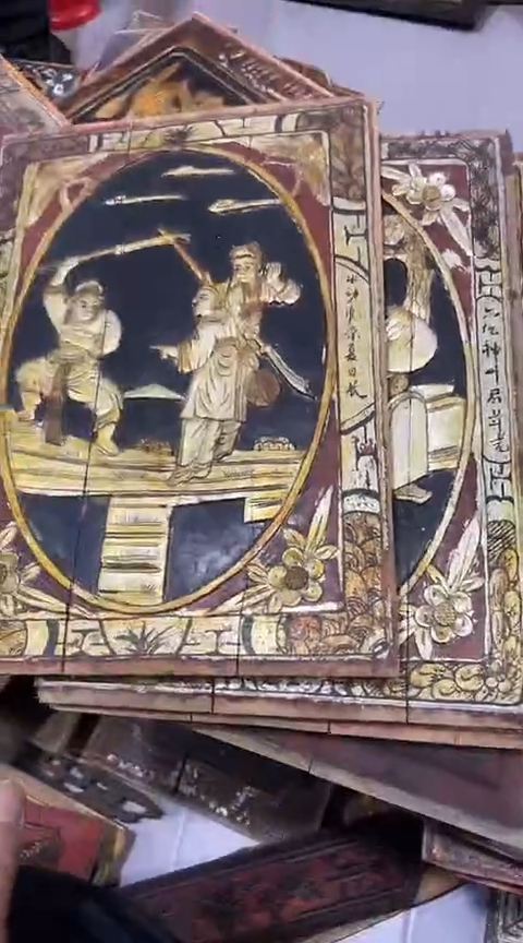 【闪购商品】香榧木3个孤品木雕110