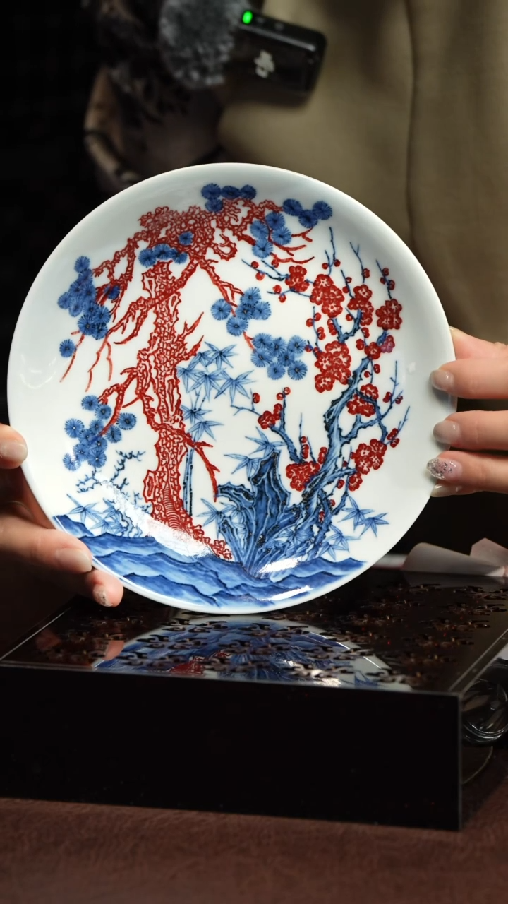 【闪购商品】S永明尚玩松竹梅壶承