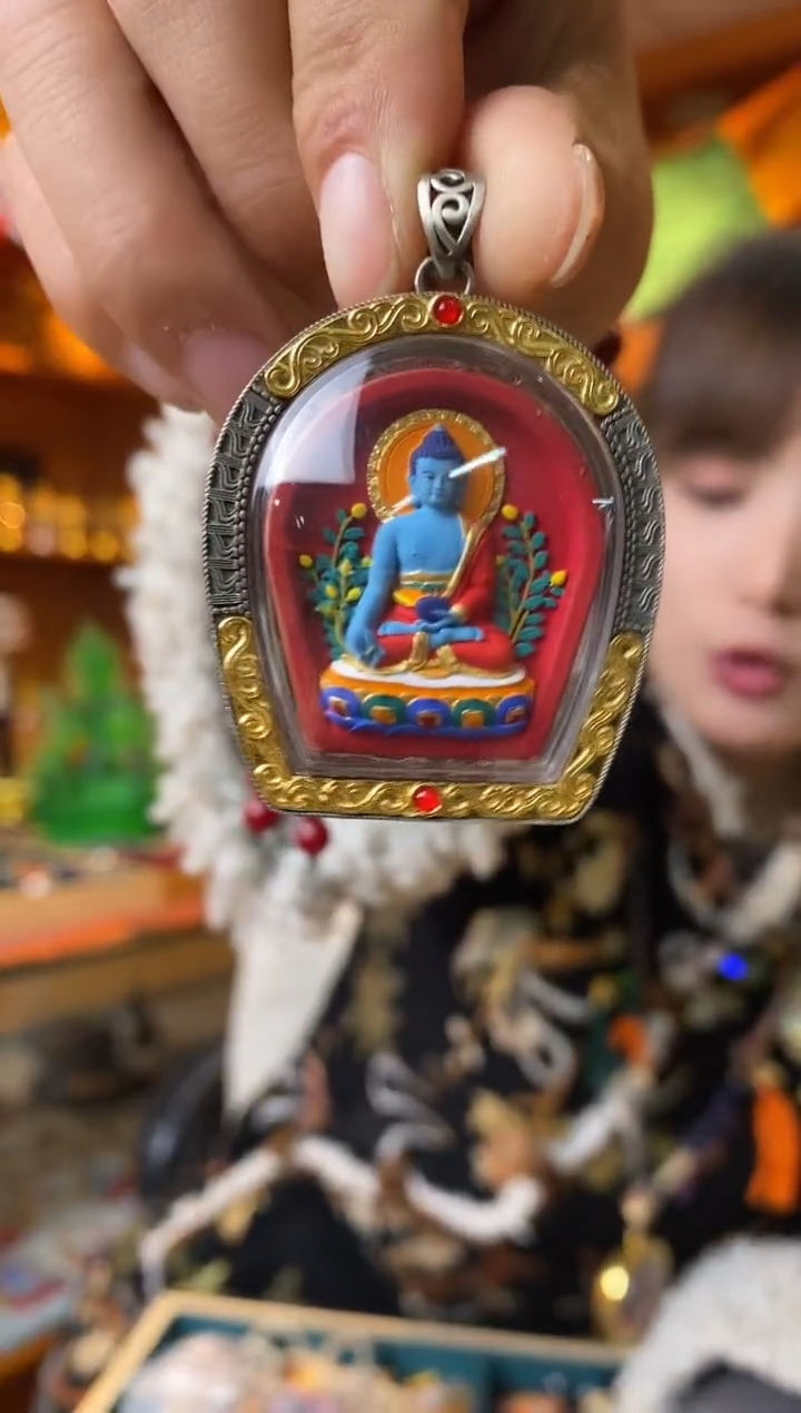 【闪购商品】泥塑药师-与实物略有差异介意者慎拍