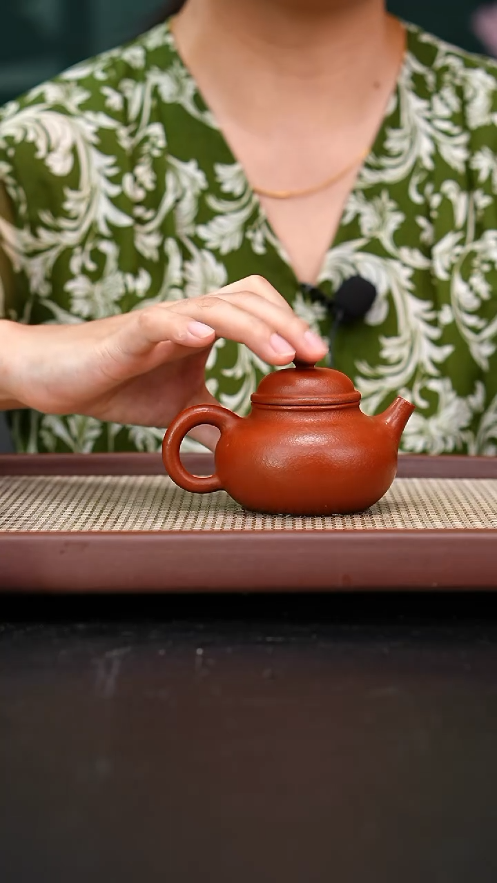 茶壶紫砂小煤窑朱泥容天160郑
