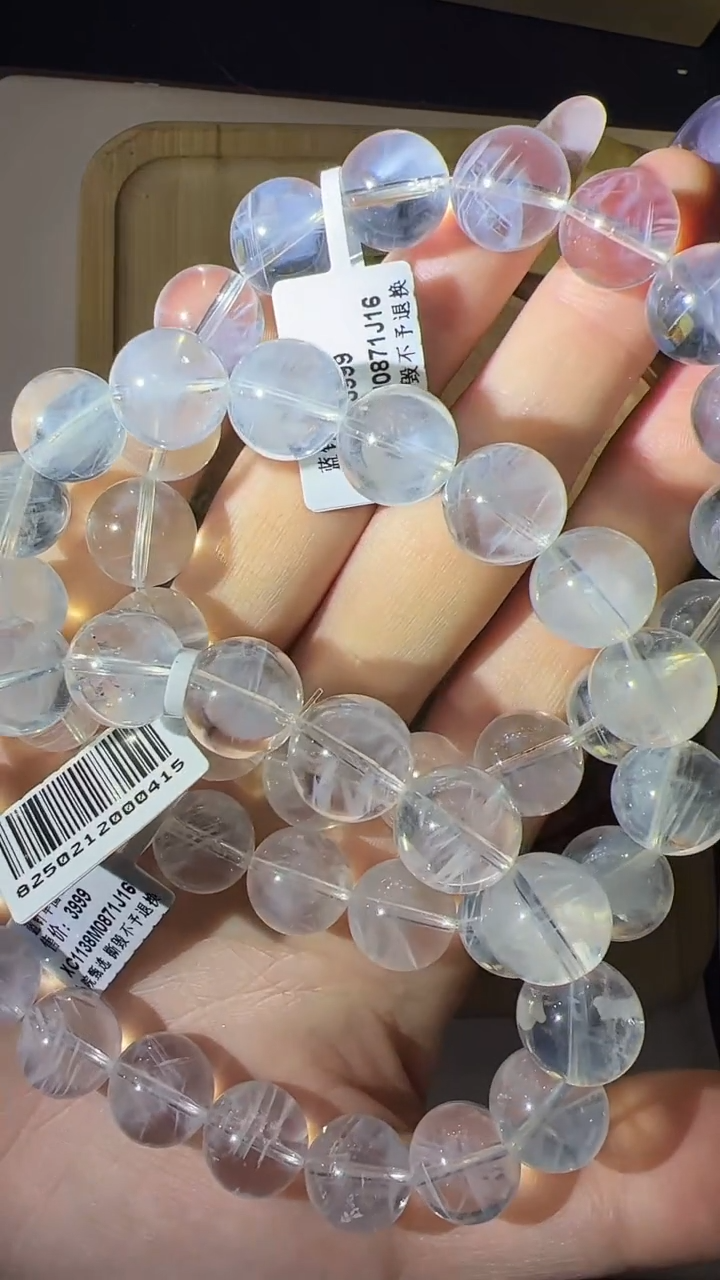 【闪购商品】水晶手链未镶嵌XC1138约12mm多样性发一件