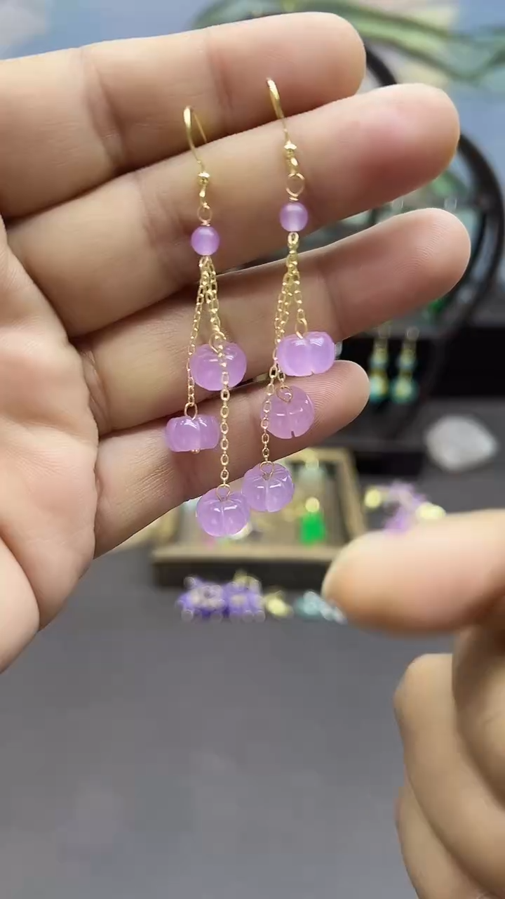 未镶嵌耳饰玛瑙/玉髓205