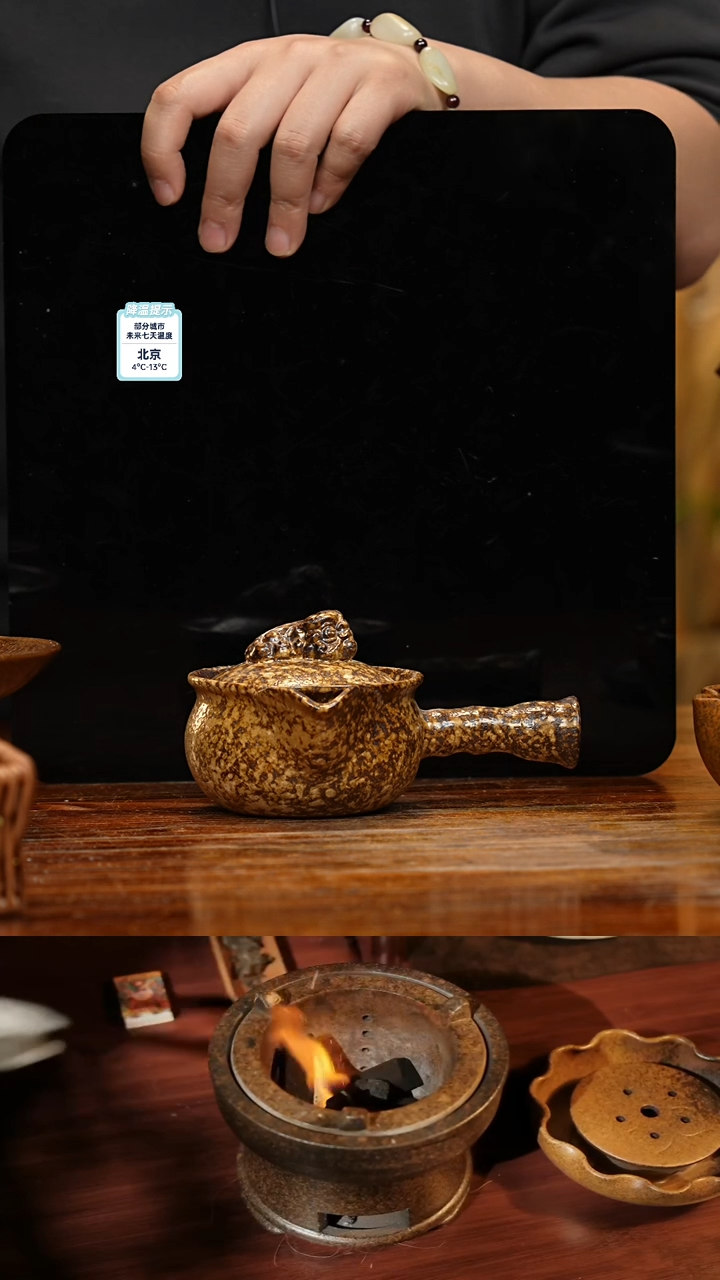 【闪购商品】紫砂茶壶八戒茶器-古法柴烧