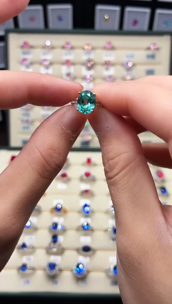 无925银轻奢帕拉伊巴色女神