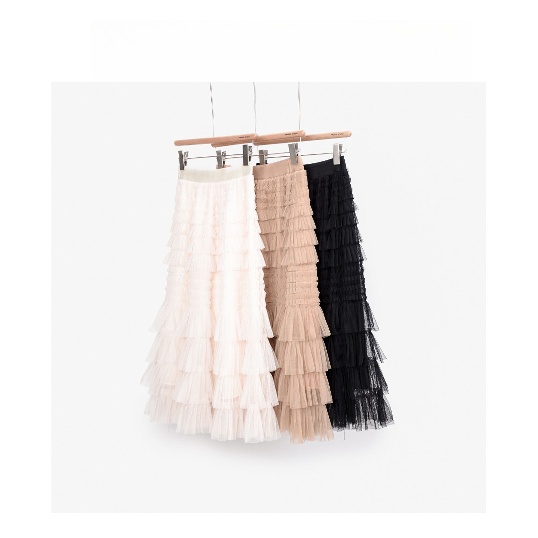 蛋糕裙~新款时尚百搭高腰网纱蛋糕半身裙女TJE160