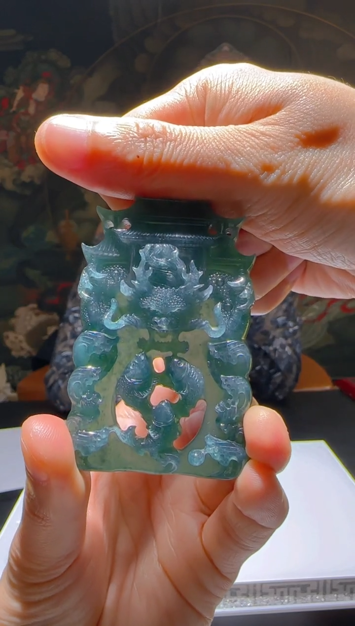 【闪购商品】定制翡翠未镶嵌L-@@QJSX309055