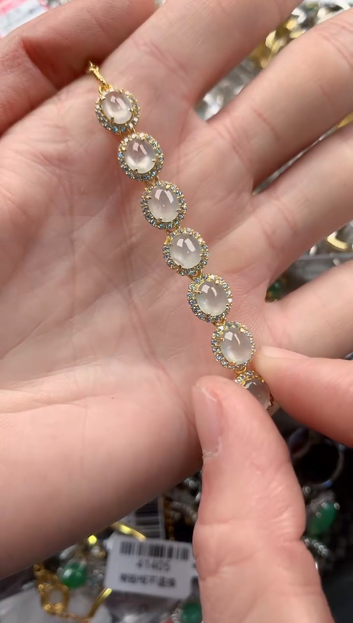 银S925镶嵌戒指翡翠鱼444   7