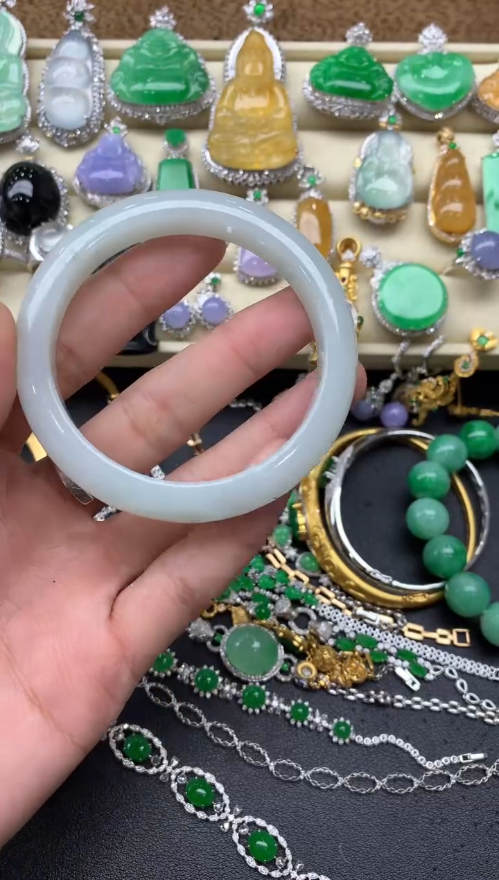 【闪购商品】翡翠手镯未镶嵌206-中国好珍宝