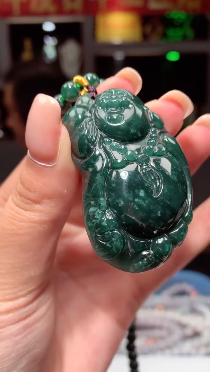 吊坠(不含链)未镶嵌翡翠天然翡翠A货89