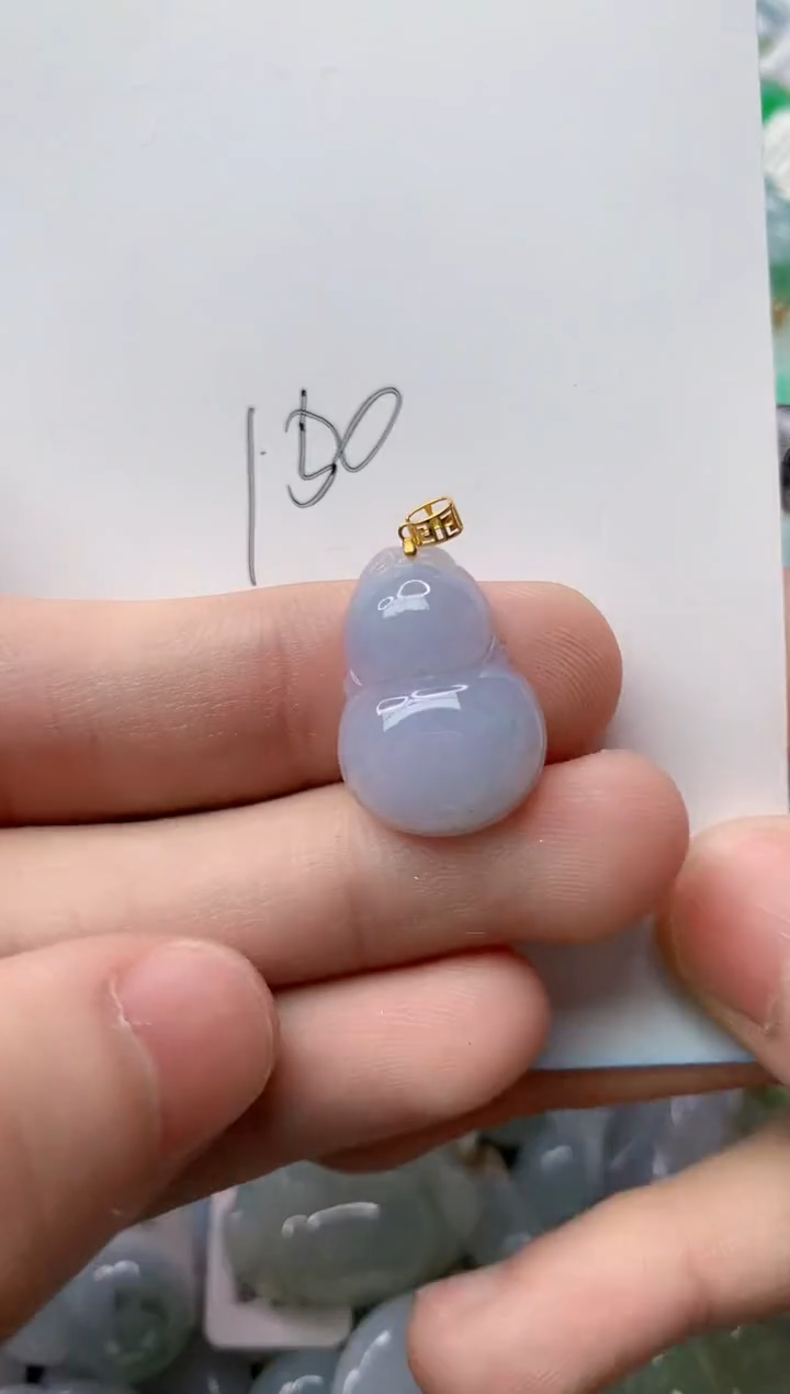 【闪购商品】翡翠颈饰18K金镶嵌42..........