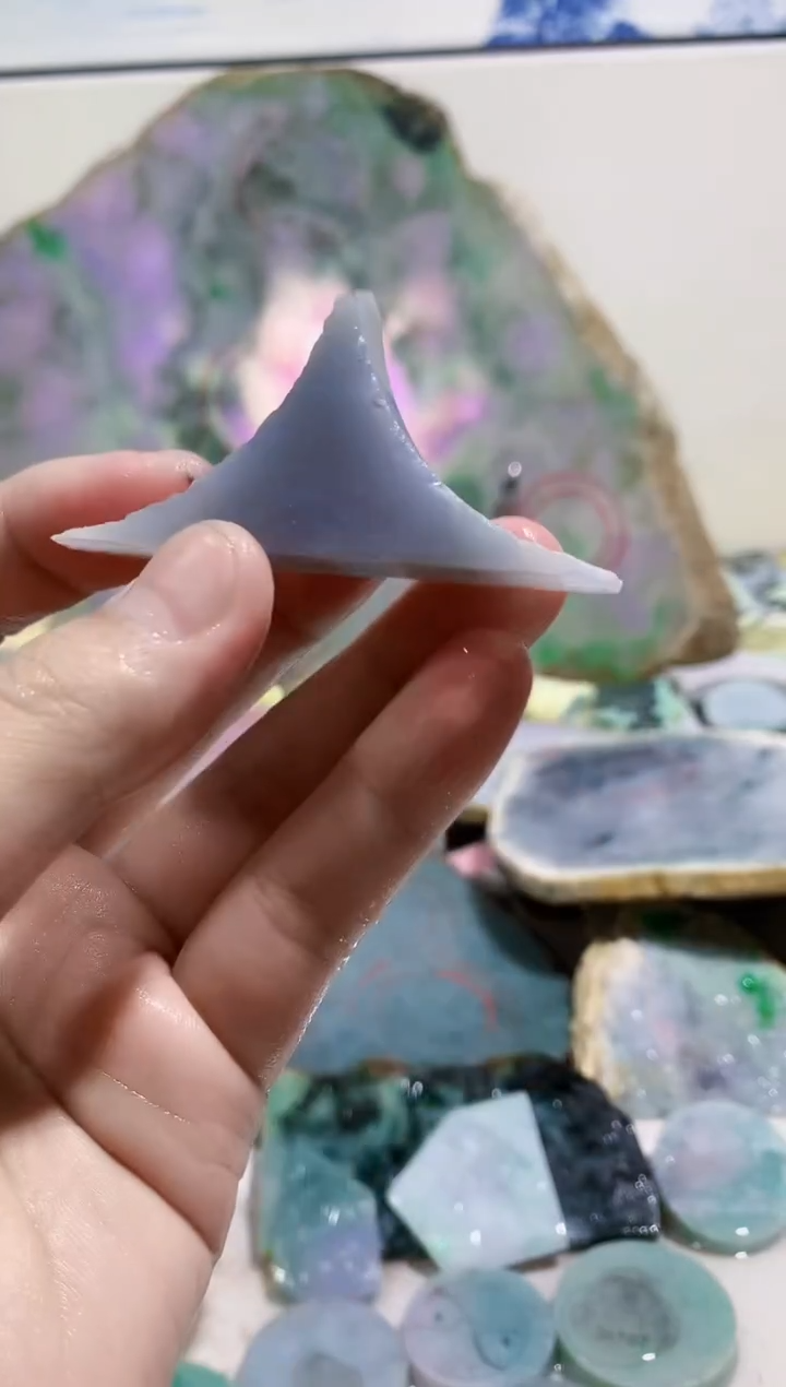 裸石翡翠0蒙0翡翠珠宝519