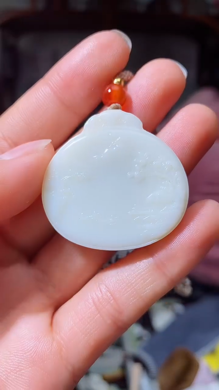 【闪购商品】和田玉挂件未镶嵌1