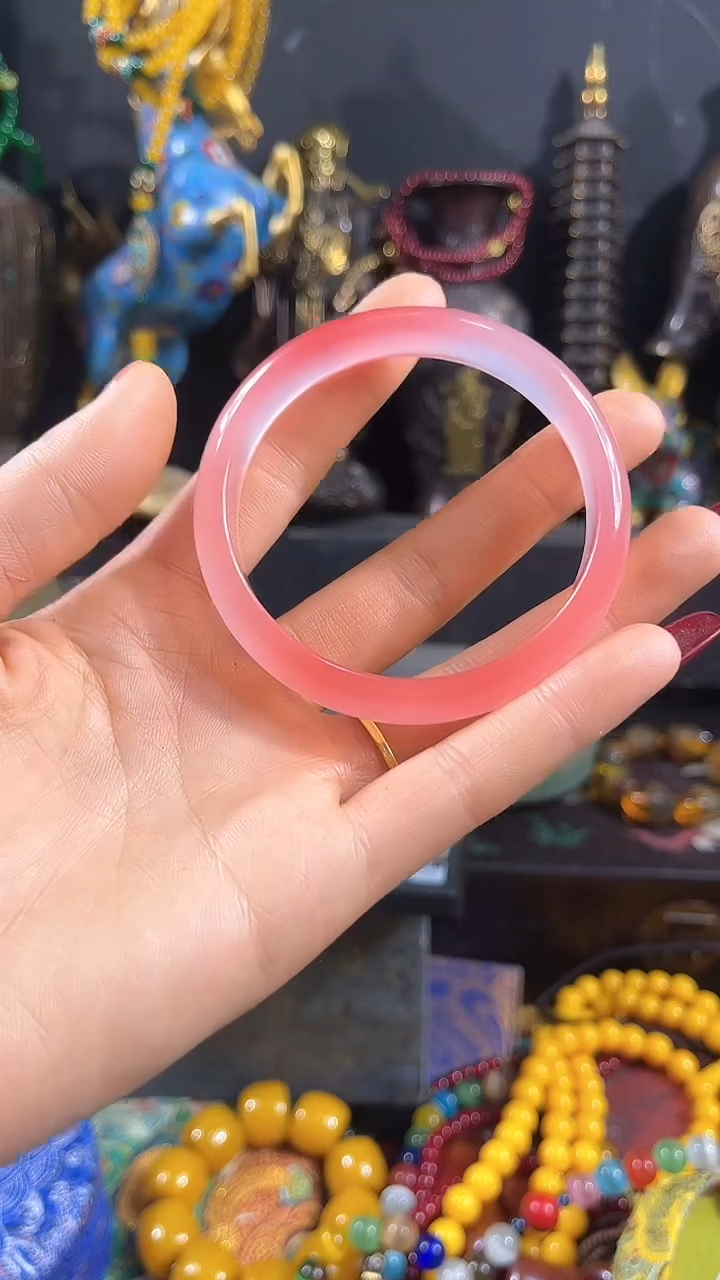 【闪购商品】和田玉手镯未镶嵌【闪购商品】海芸目手镯1248