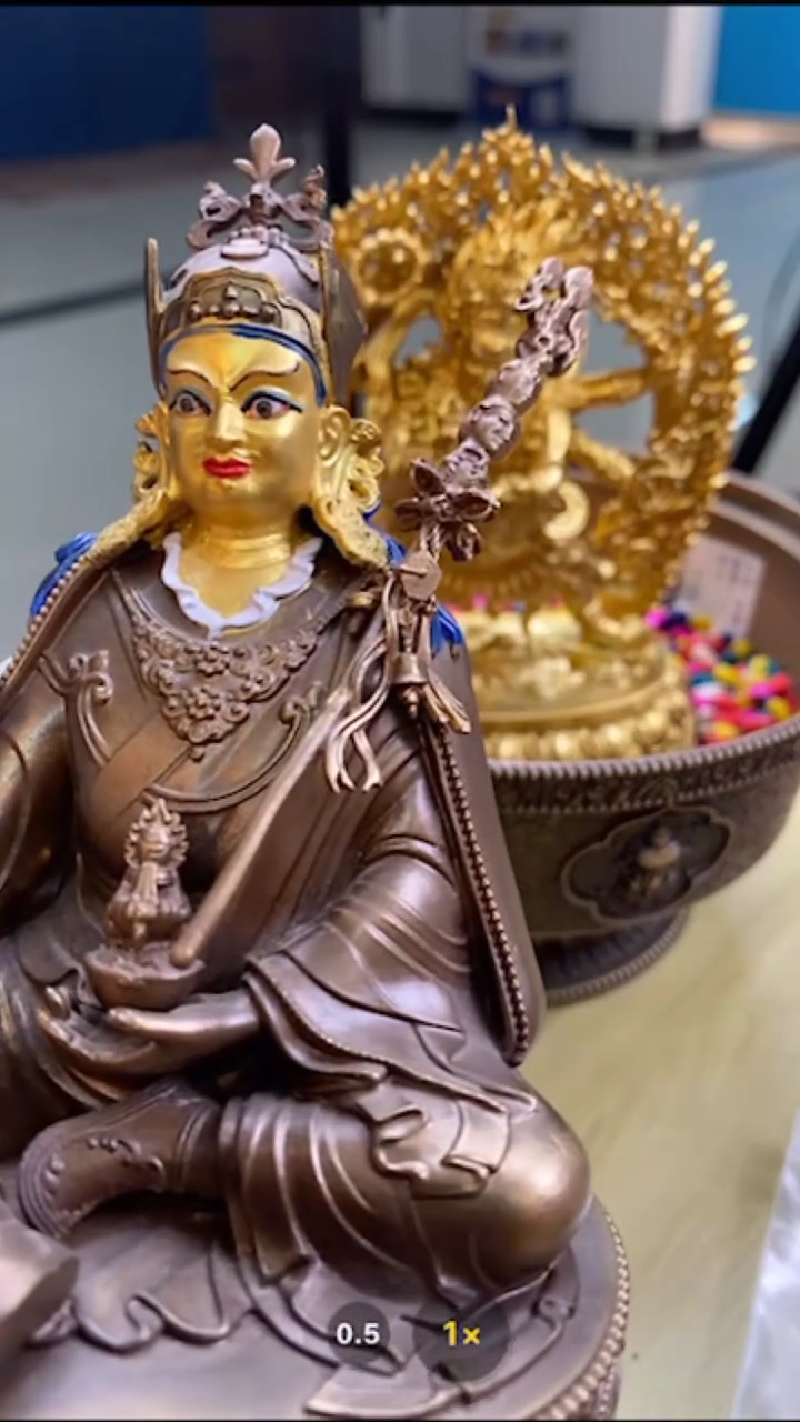 【闪购商品】吊坠莲师-与实物略有差异介意者勿拍12cm