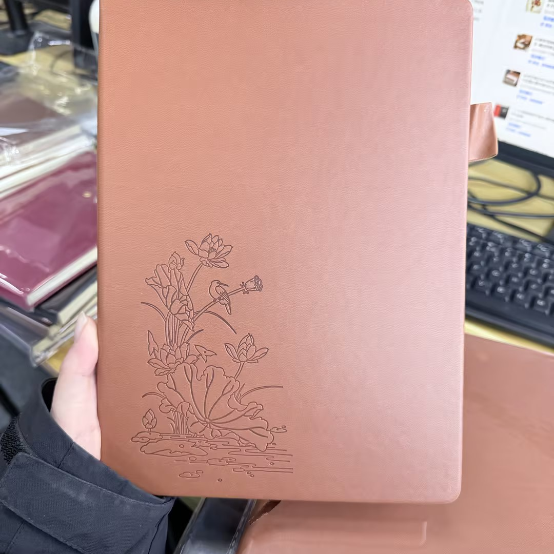 B5 荷花记事本笔记本 横线120张 混发  瑕疵 介意勿拍