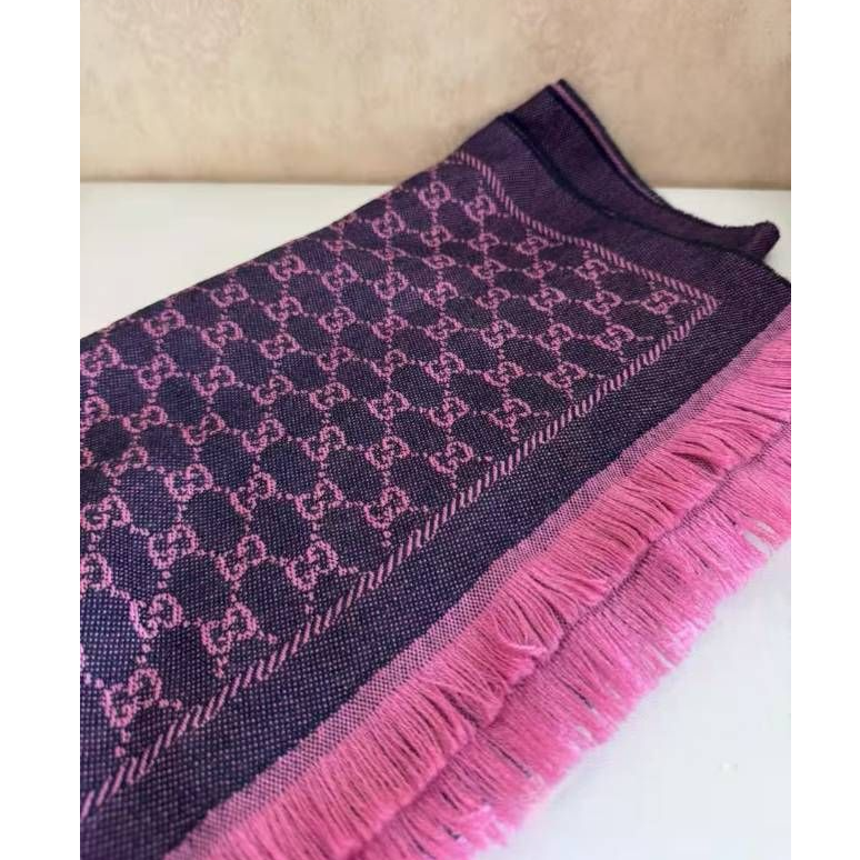 未使用 GUCCI/古驰 双双臻选/as00711/古驰丝巾/180✖️48