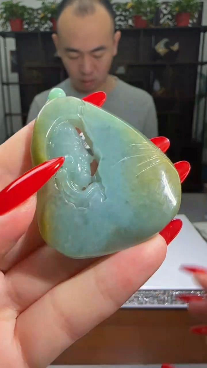 【闪购商品】翡翠颈饰未镶嵌天然翡翠A货吊坠