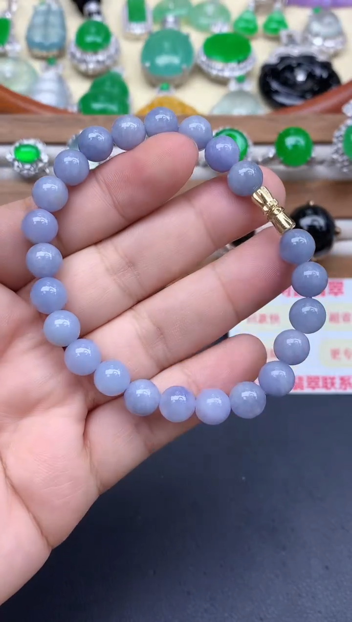 未镶嵌手链翡翠215-中国好珍宝