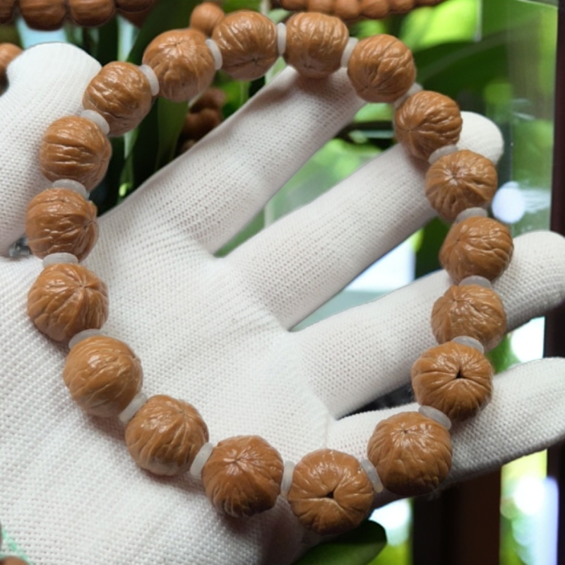 猴头南瓜大奔 三棱手串 原皮原色