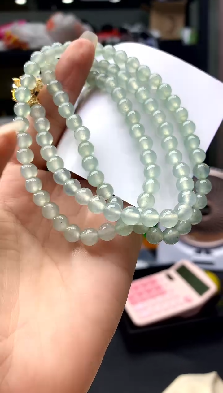 未镶嵌手串翡翠274-中国好珍宝