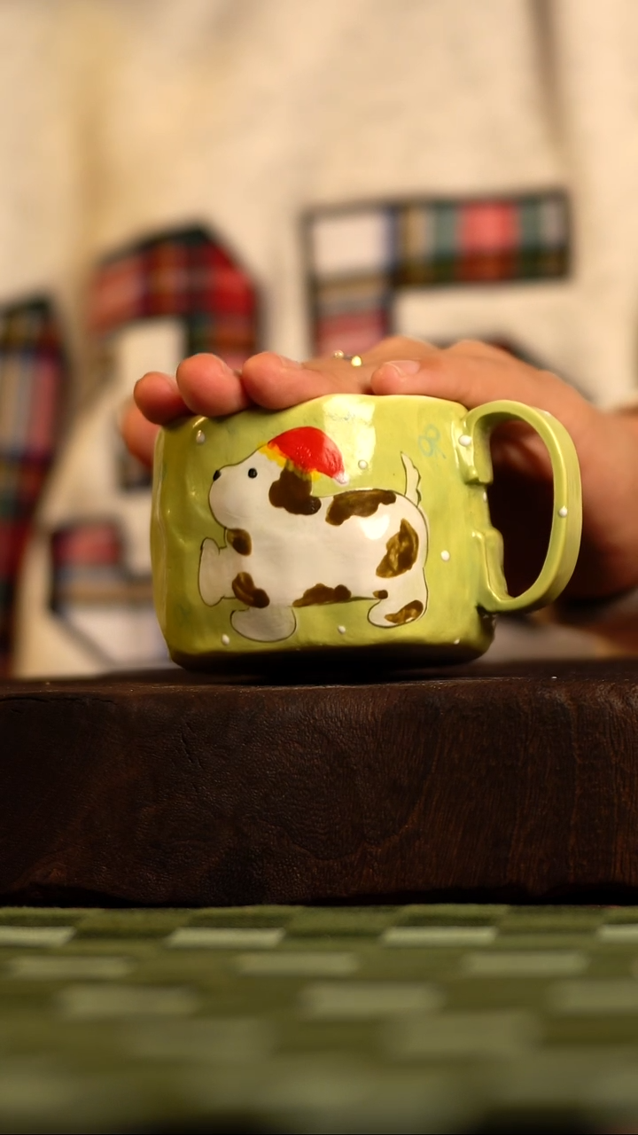 【闪购商品】清尘器物手工手绘瓷器