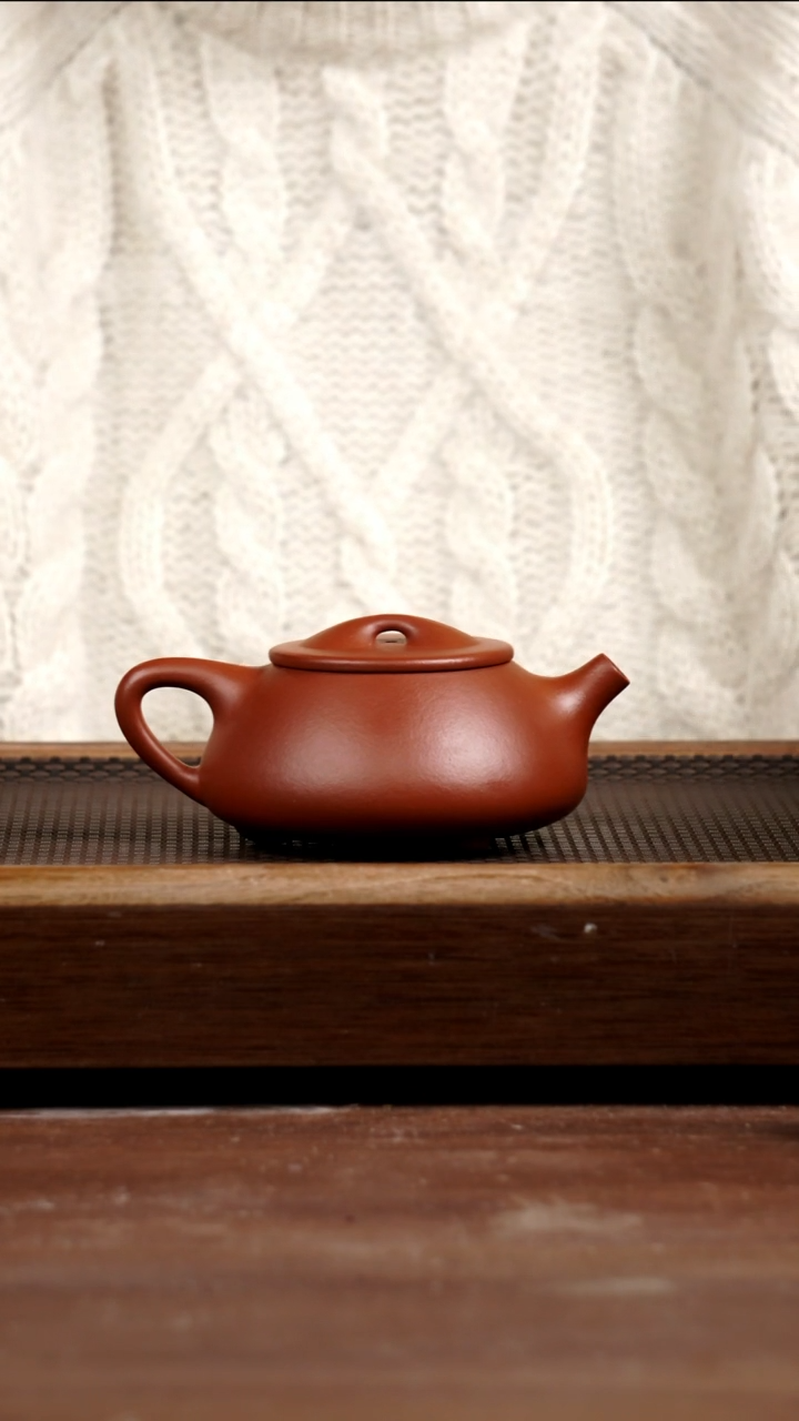 茶壶紫砂红沉香景舟满瓢230CC