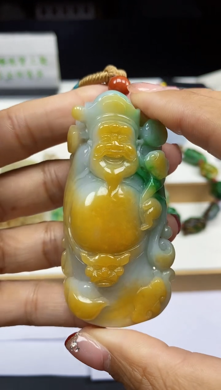 【闪购商品】翡翠颈饰未镶嵌翡翠A货