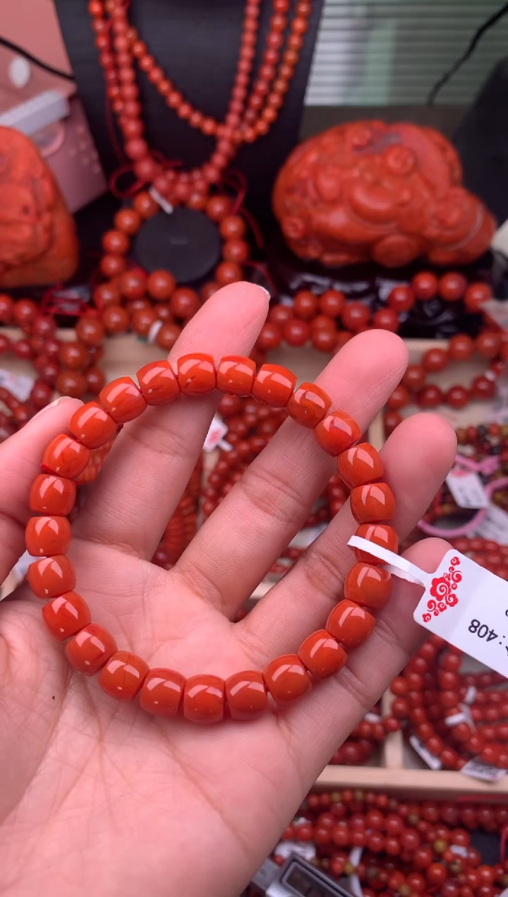 【闪购商品】南红玛瑙珠宝奇石未镶嵌8随机多样性/一条