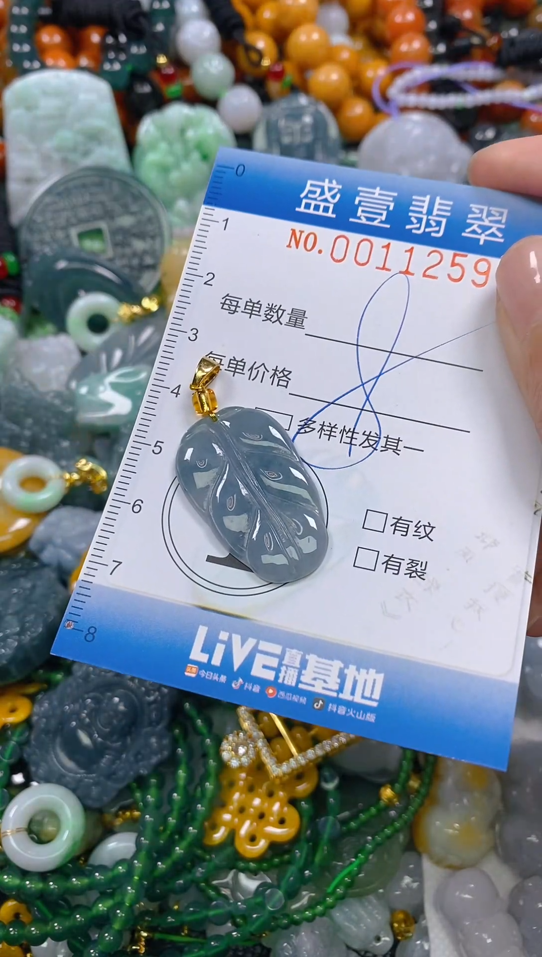 颈饰未镶嵌翡翠闪购0011259