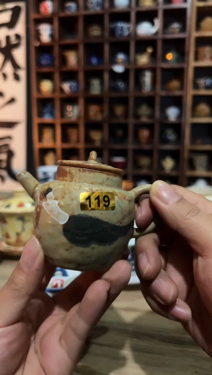 【闪购商品】观云听雨手绘茶具