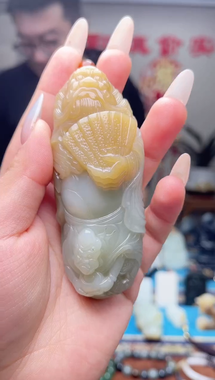 【闪购商品】和田玉挂件未镶嵌1