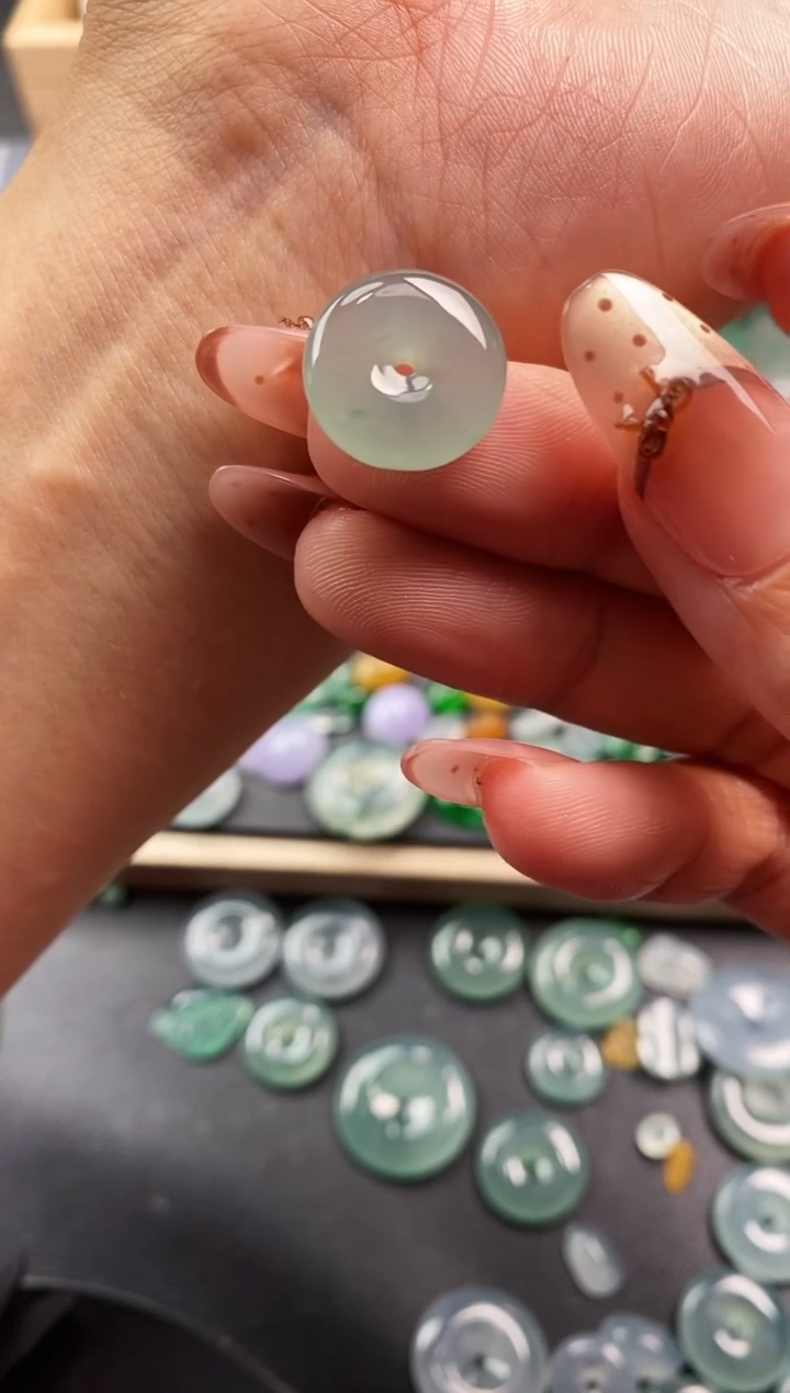 裸石翡翠福利品  平安扣 199