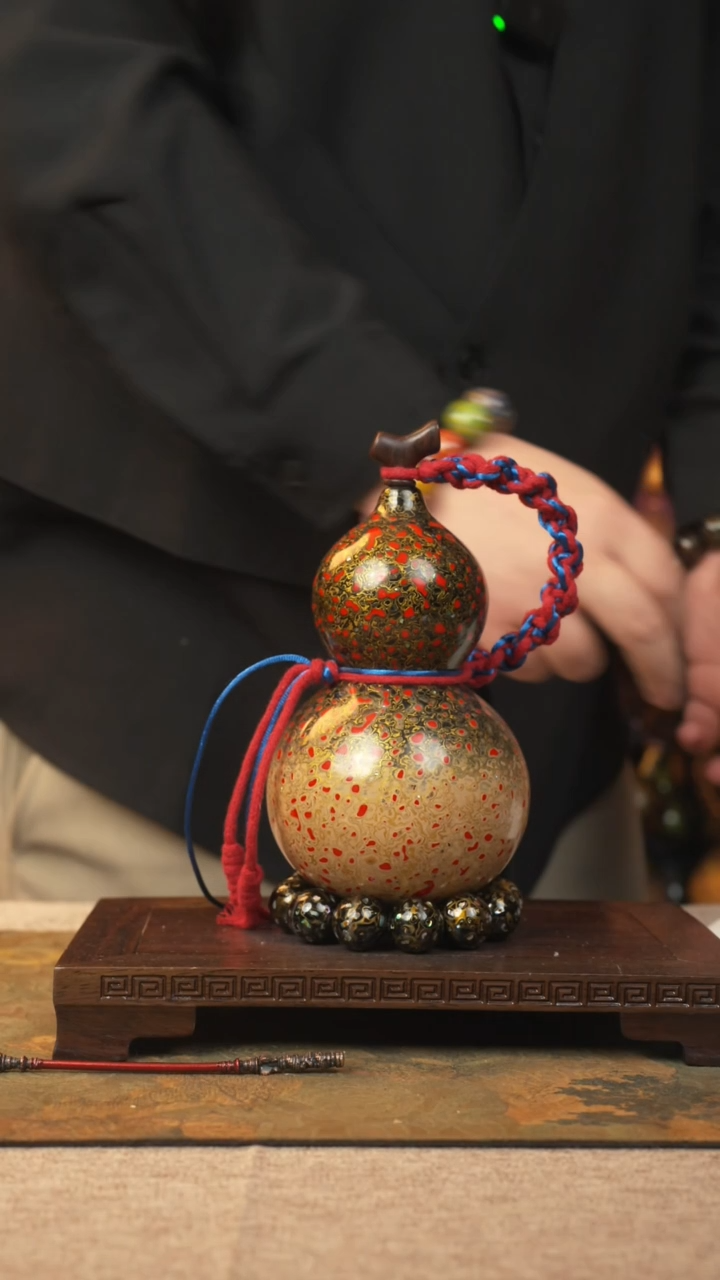 【闪购商品】198大漆葫芦一物一拍记550ml