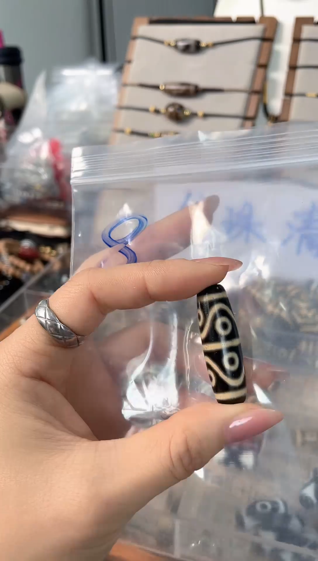 玛瑙/玉髓颈饰未镶嵌08