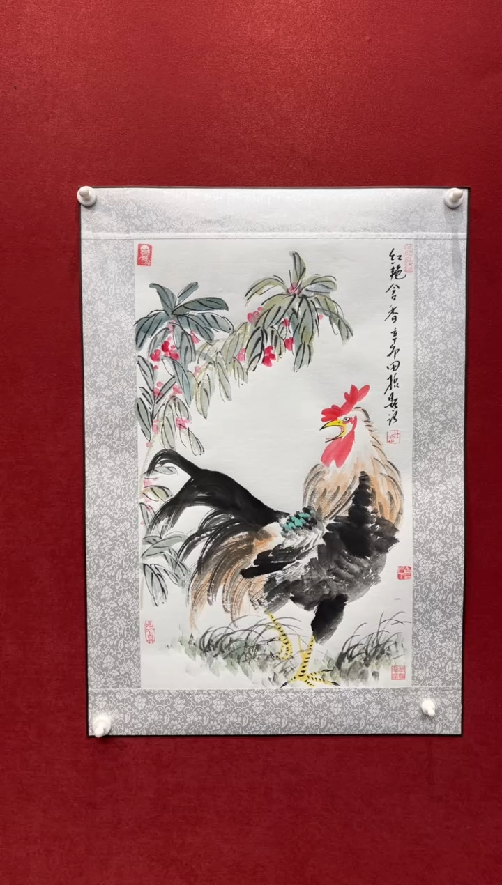 国画 老师现场创作 11