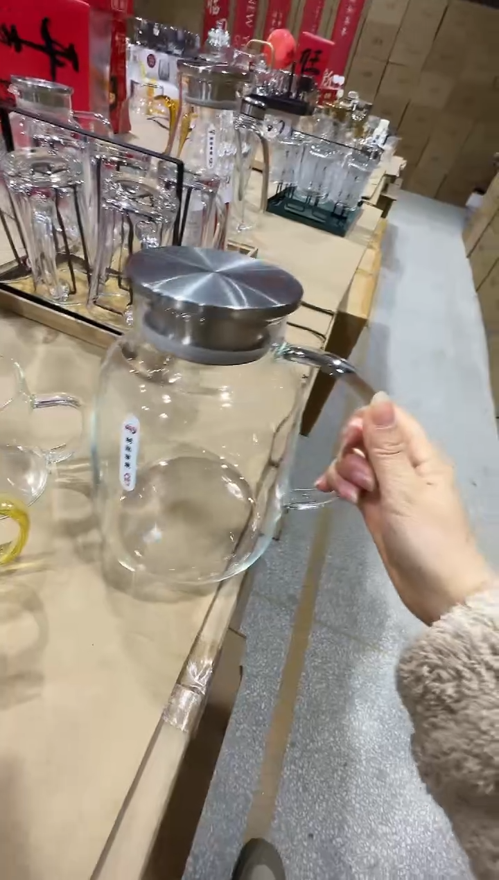 【闪购商品】水晶玻璃无盖款直播专属2150ml