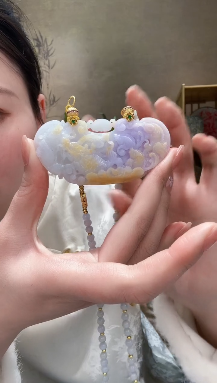 【闪购商品】翡翠颈饰未镶嵌吊坠