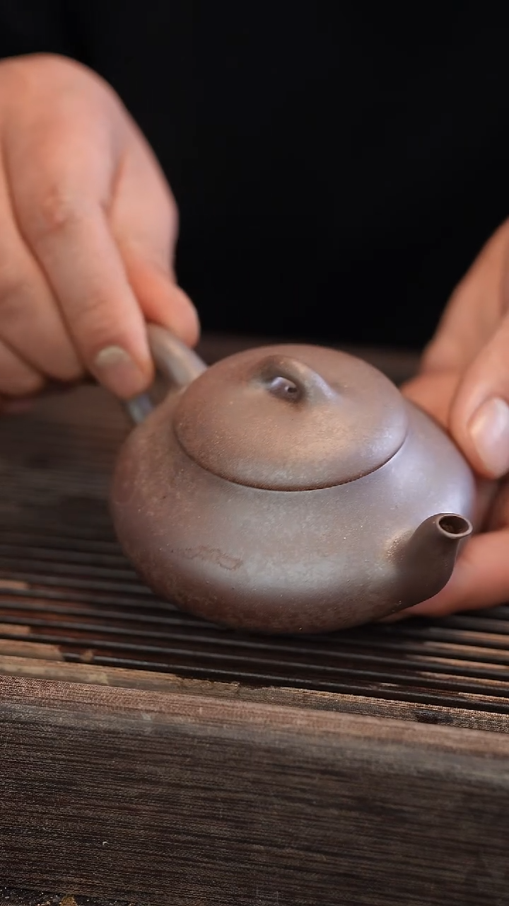 茶壶紫砂180cc kk1 宽口