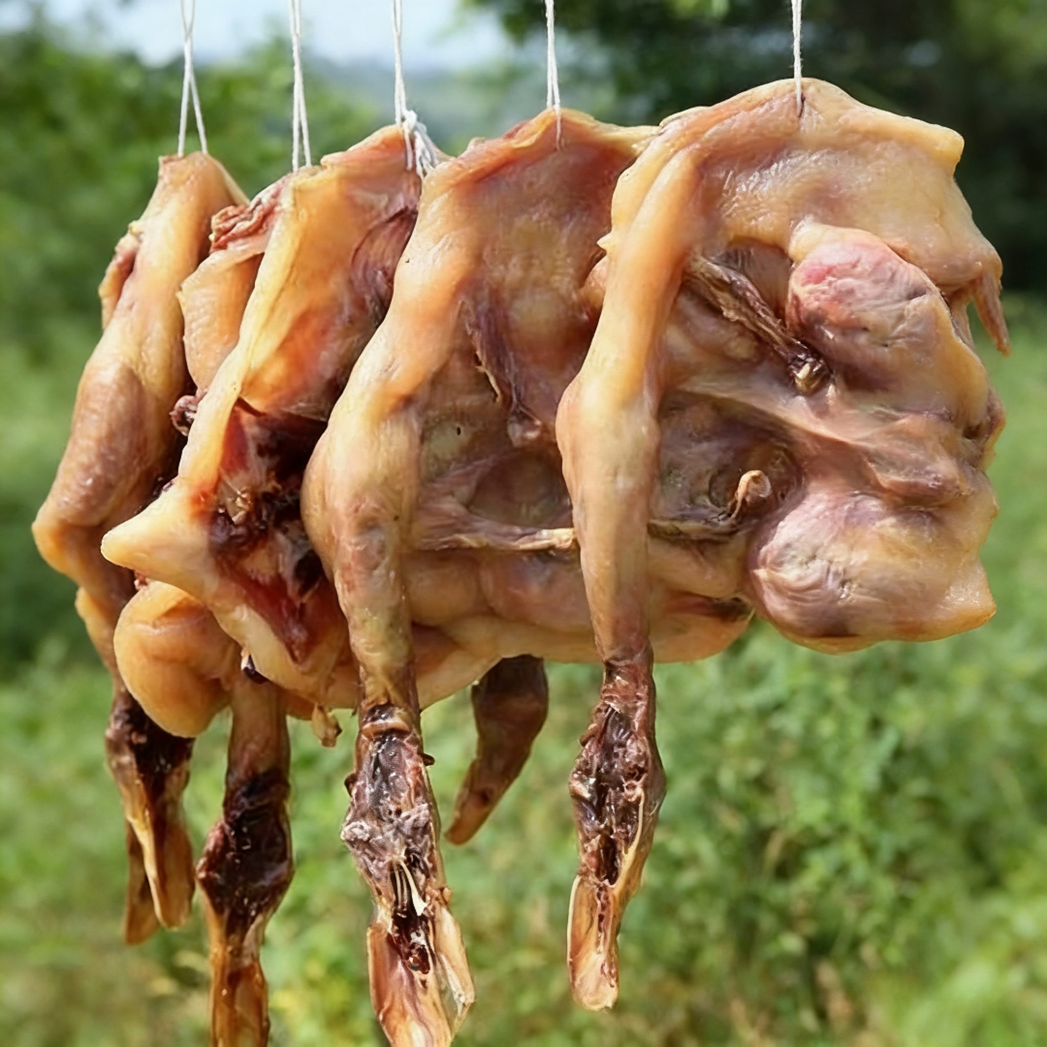 湖北特产风干鸡风干鸭营养滋补咸香入味