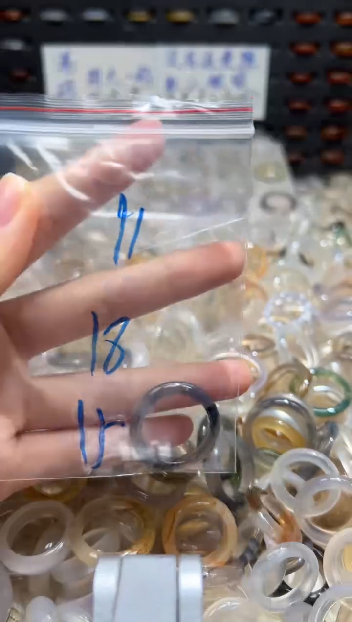 未镶嵌戒指玛瑙/玉髓11