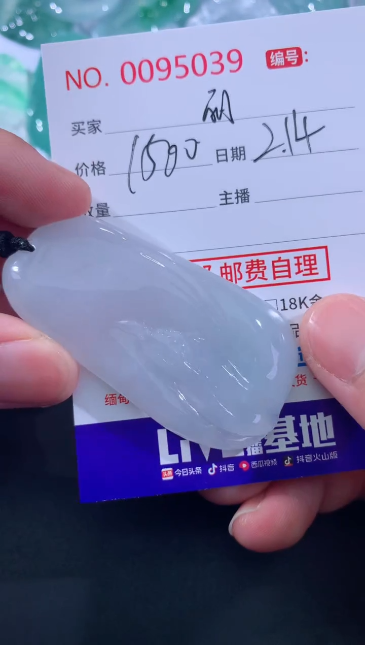 【闪购商品】翡翠颈饰未镶嵌丽