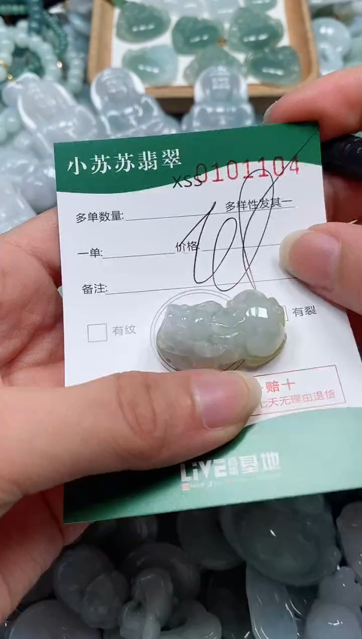 【闪购商品】翡翠颈饰未镶嵌闪购商品0101104
