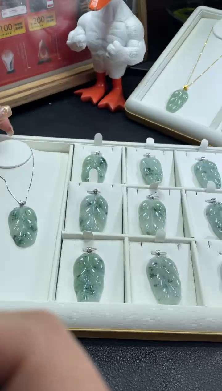 【闪购商品】定制翡翠18K金镶嵌DDH85456/多样性发一件