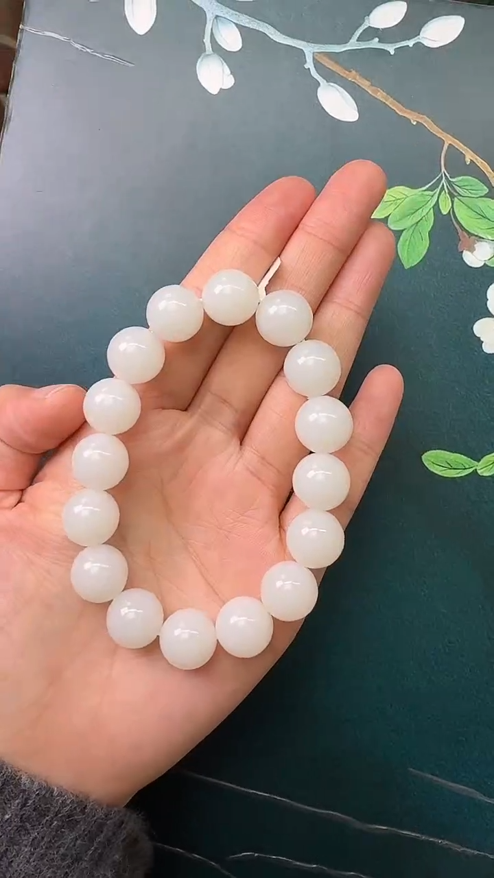 未镶嵌手串和田玉手串