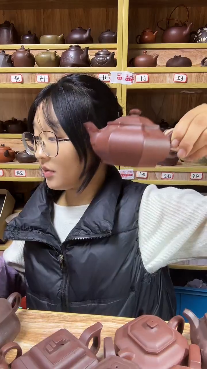 茶壶紫砂八方270cc左右