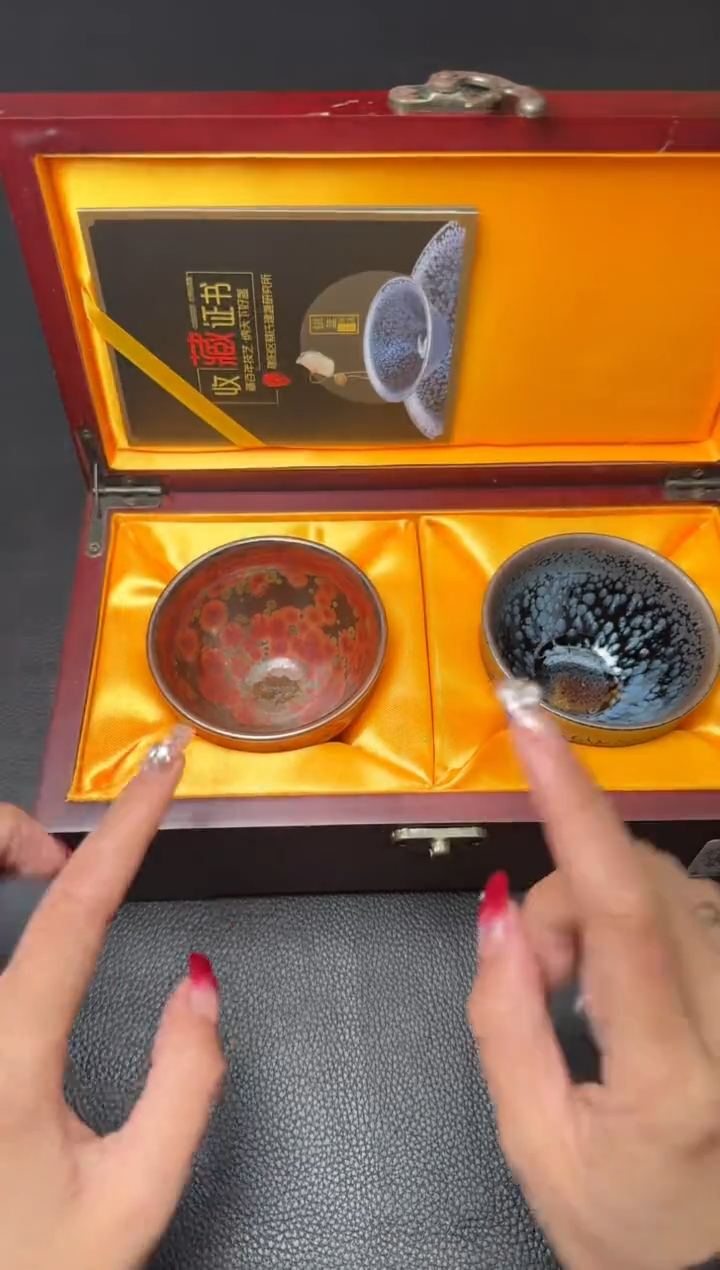 【闪购商品】茶盏蔡炳盛限量对杯150