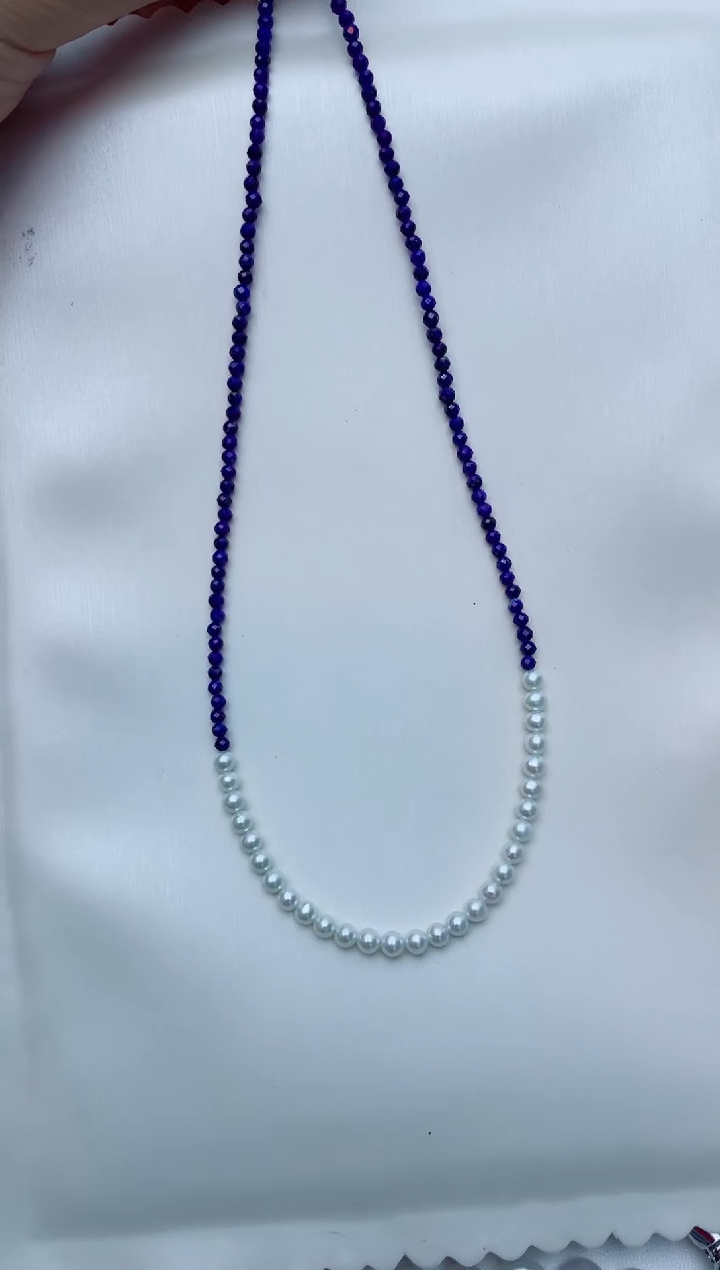 淡水珍珠未镶嵌颈饰W2