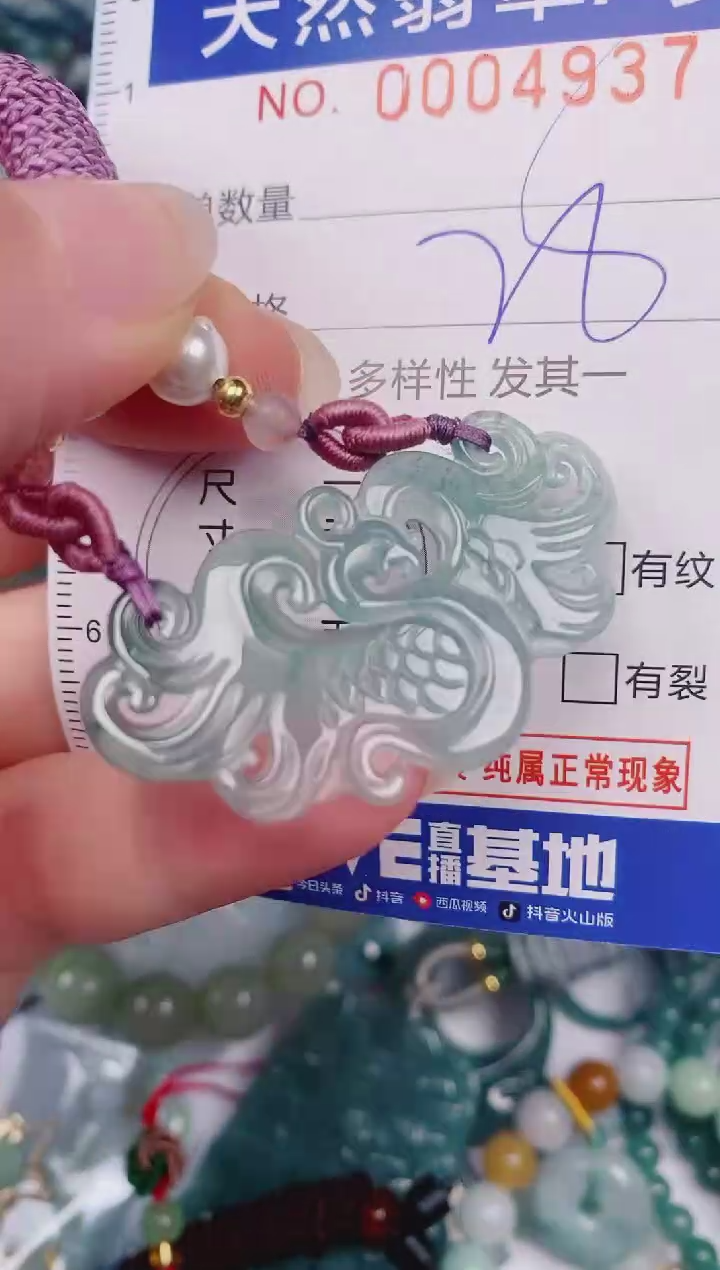 颈饰未镶嵌翡翠00004937