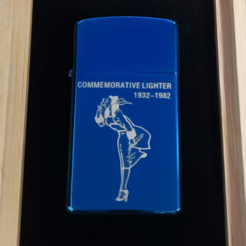 窄机风中女郎打火机