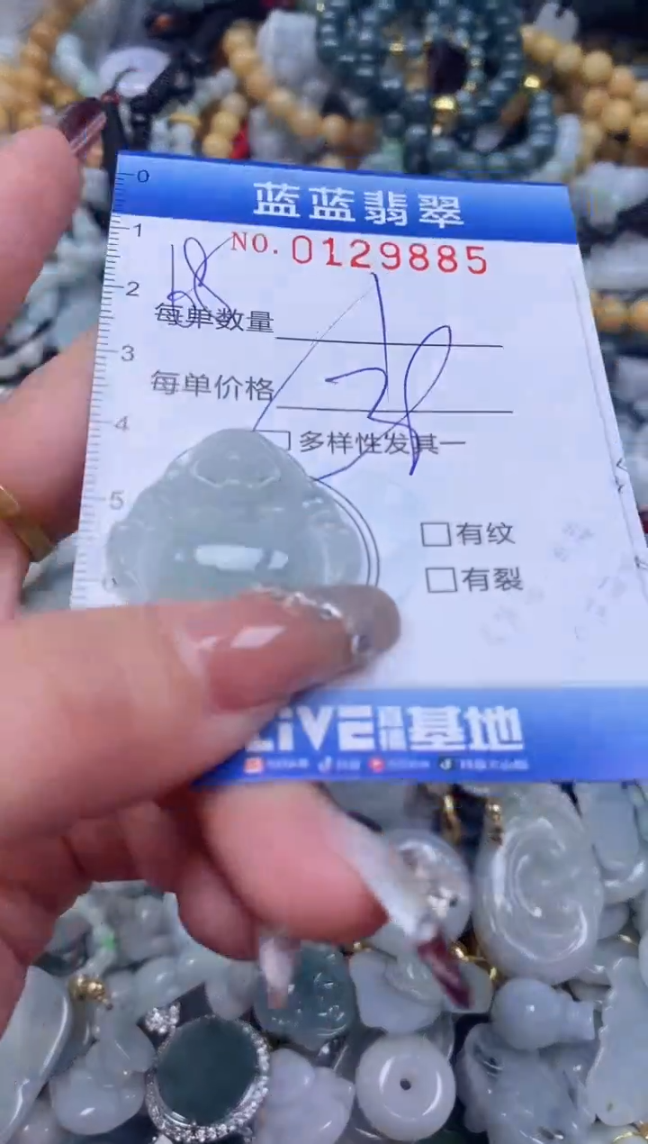 【闪购商品】翡翠颈饰未镶嵌闪购0129885多样性发其一